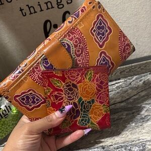 Colorful Patterned Women's Bag Set